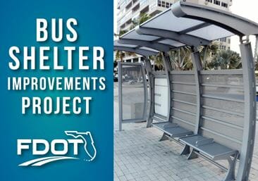 11 new bus shelters set to be installed in hollywood along us 1