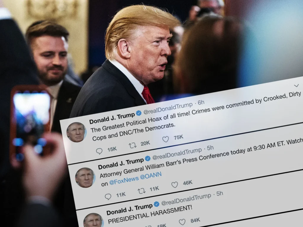 Donald Trump Tweets image